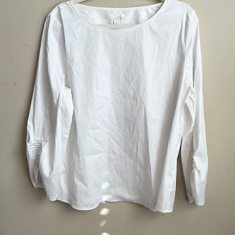 Emerson Rose White Blouse L - Picture 2 of 7